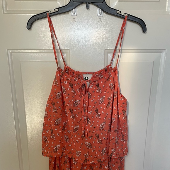 Coral floral maxi dress - Picture 5 of 5
